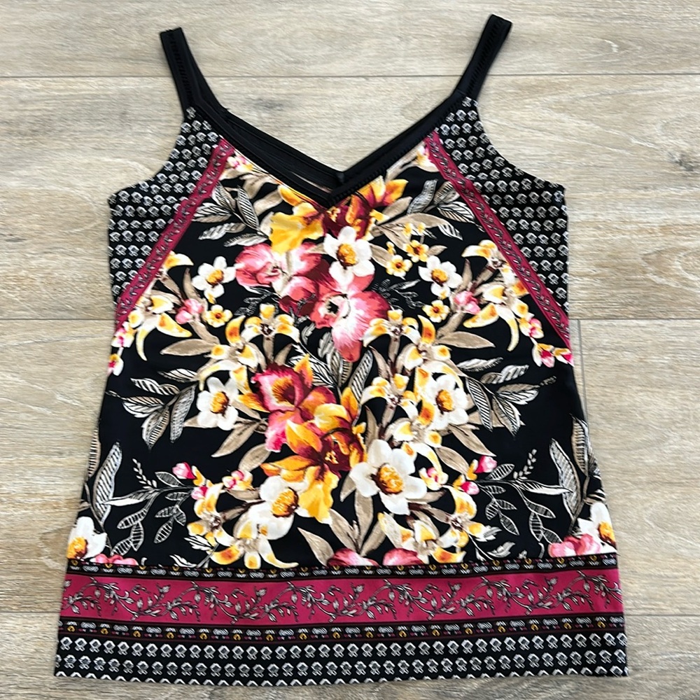 WHBM floral tank